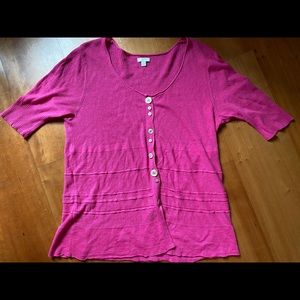 J. Jill Pink Sweater